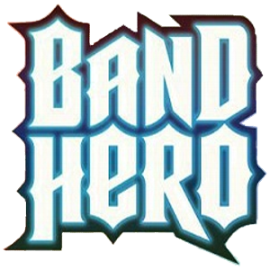 Band Hero title screen for Nintendo DS